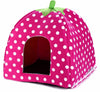 Soft Plush Sponge Strawberry Pet House
